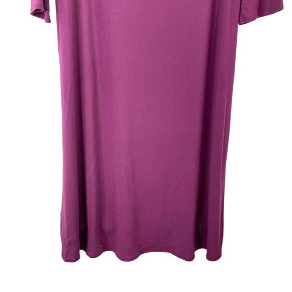 Eileen Fisher jersey tunic dress Sz M soft comfy lagenlook - Picture 4 of 6